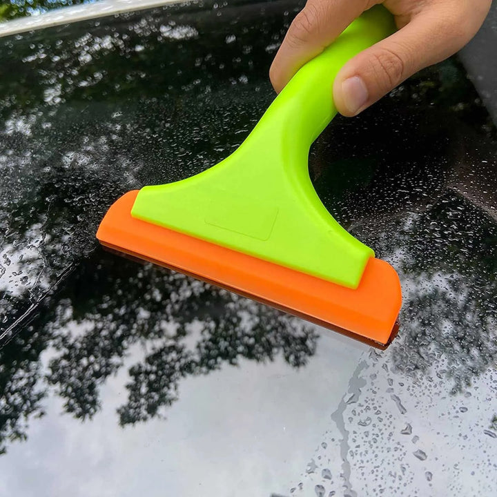 Flexible Silicone Squeegee with Long Handle