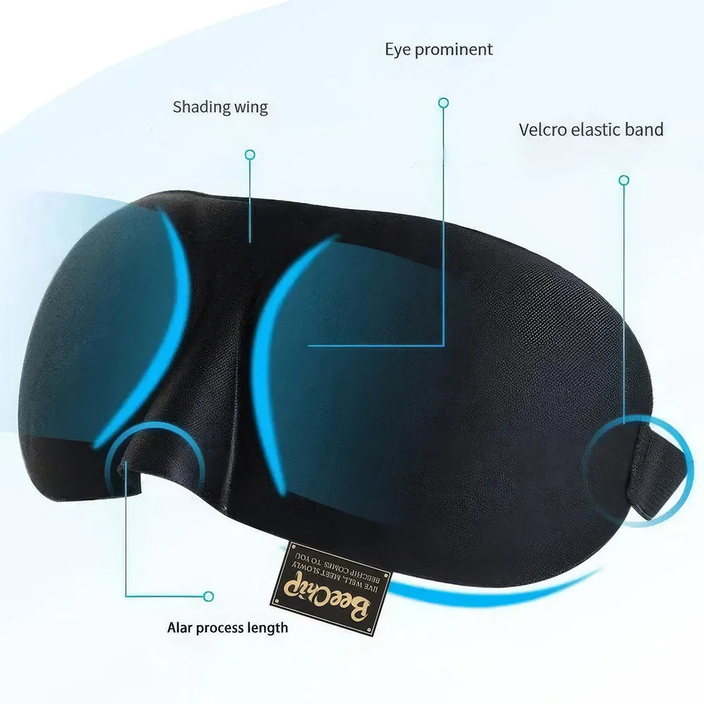 3D Contoured Sleep Mask