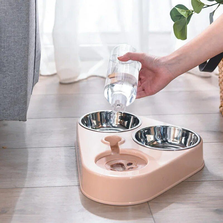 3 in 1 Pet Dog Feeder Bowl