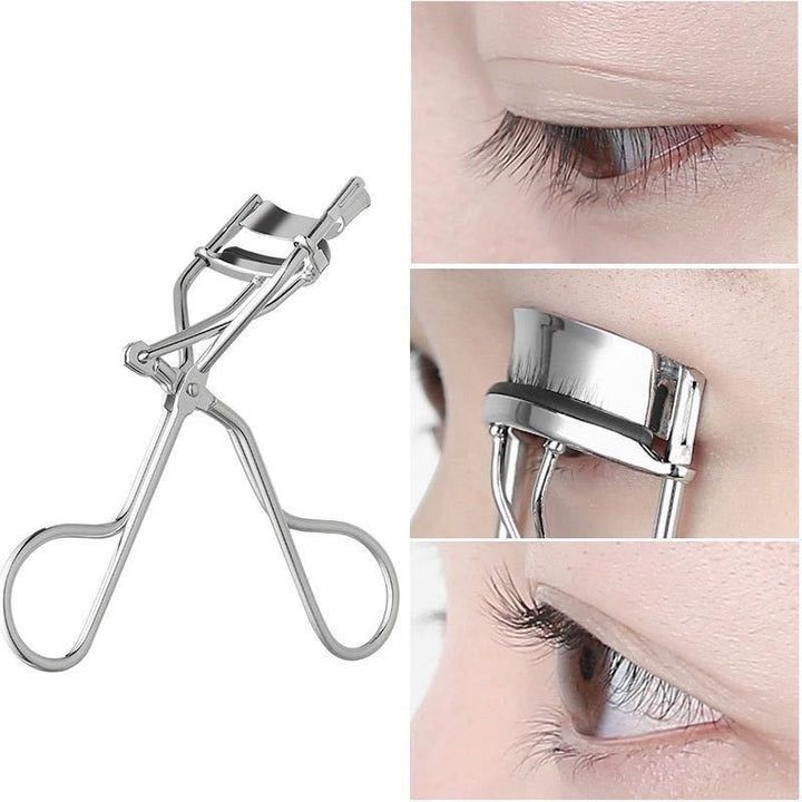 Silver Stainless Steel Eyelash Curler