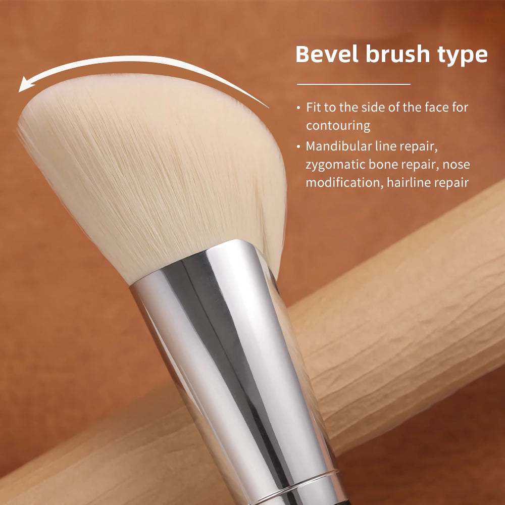 Angled Contour Brush for Perfect Face Sculpting & Setting