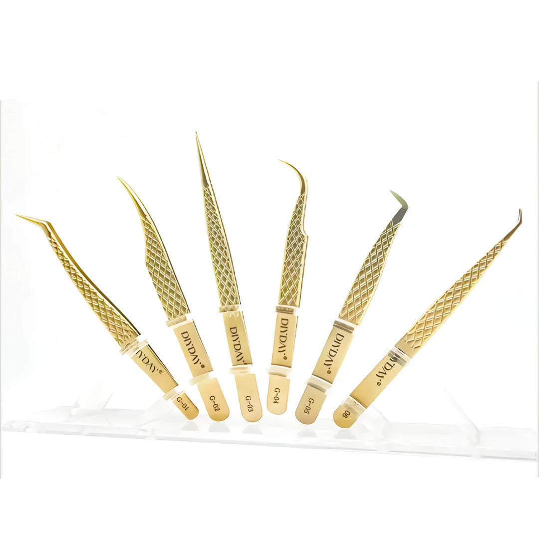 Precision Anti-slip Eyelash Extension Tweezers