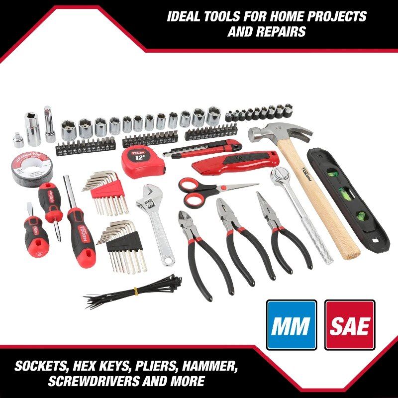 118-Piece Repair Kit with Durable Case