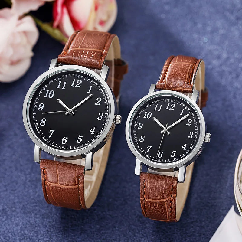 Luxury Couple Analog Watches