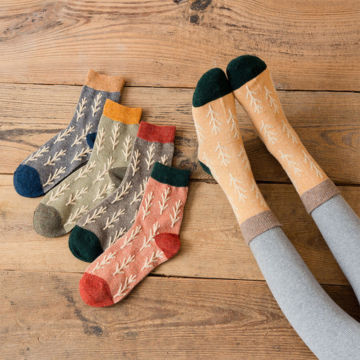 Korean Style Retro Wool Socks