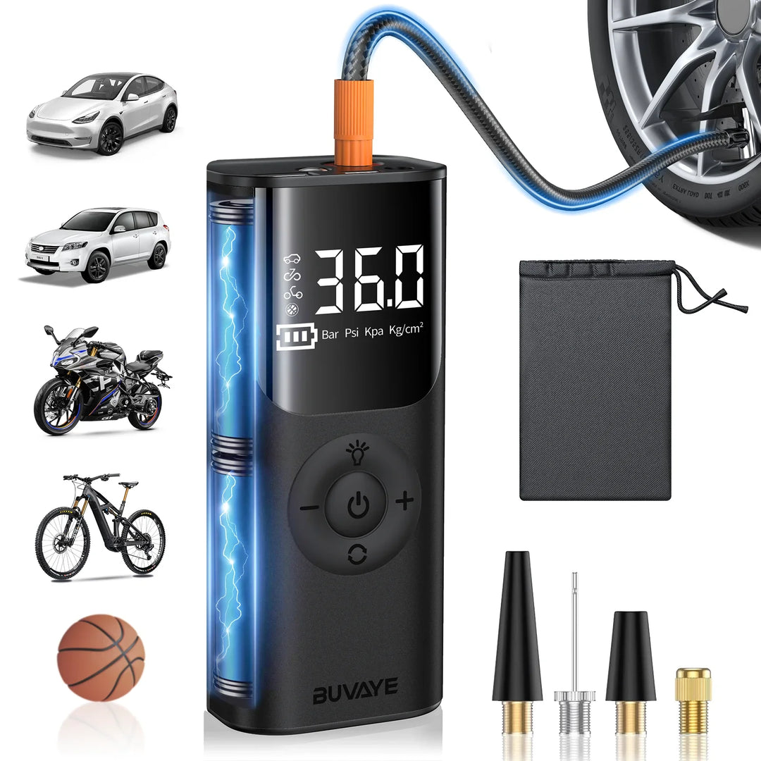 150PSI Wireless Digital Tire Inflator with LED Display