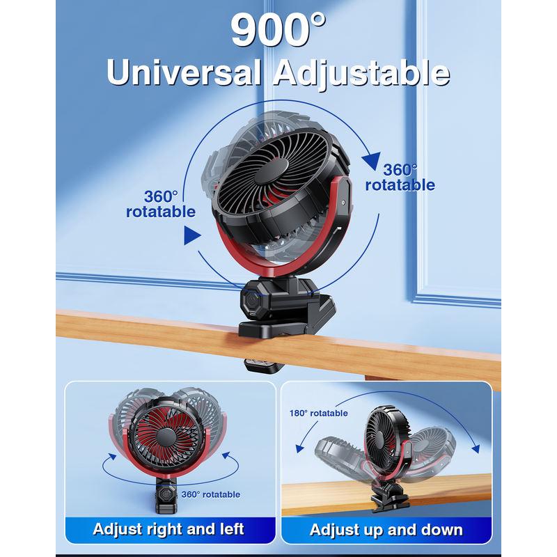 Portable Car Cooling Clamp Fan