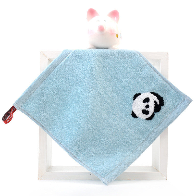 Cartoon Panda Jacquard Cotton Baby Face Towel