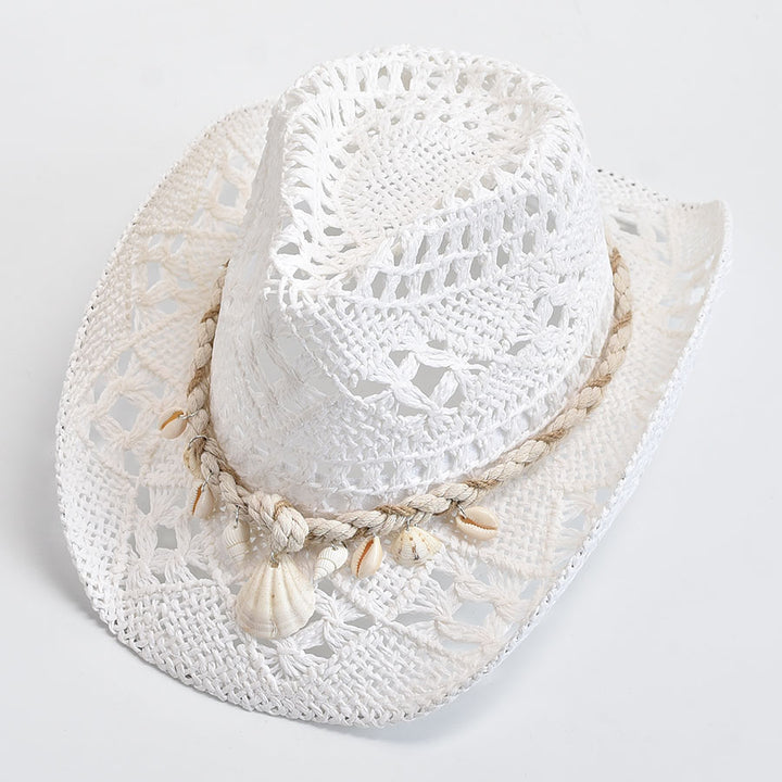 Summer Hand Woven Straw Hat for Women