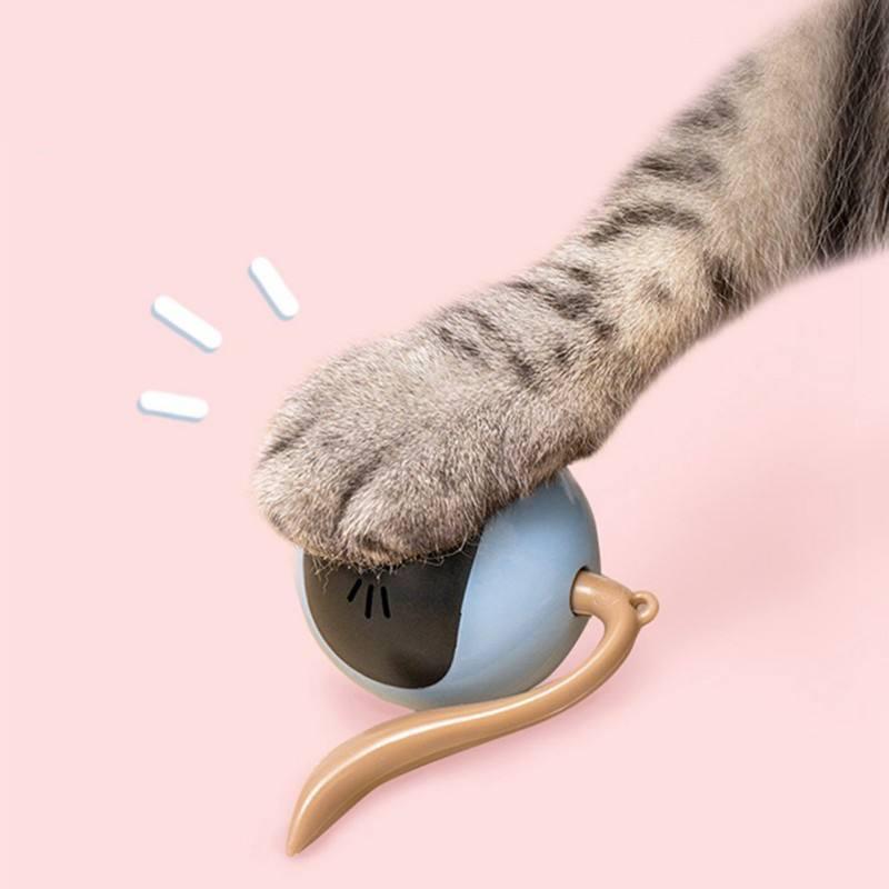 Interactive Cat Toy: Smart Moving Bouncing Ball for Indoor Cats