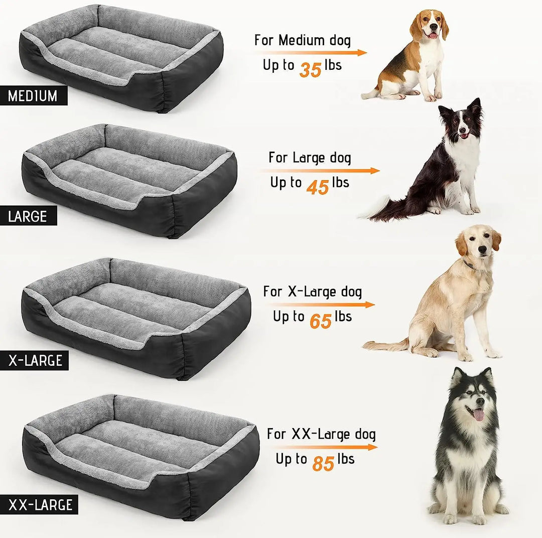 Comfortable Washable Dog Bed for Large Dogs