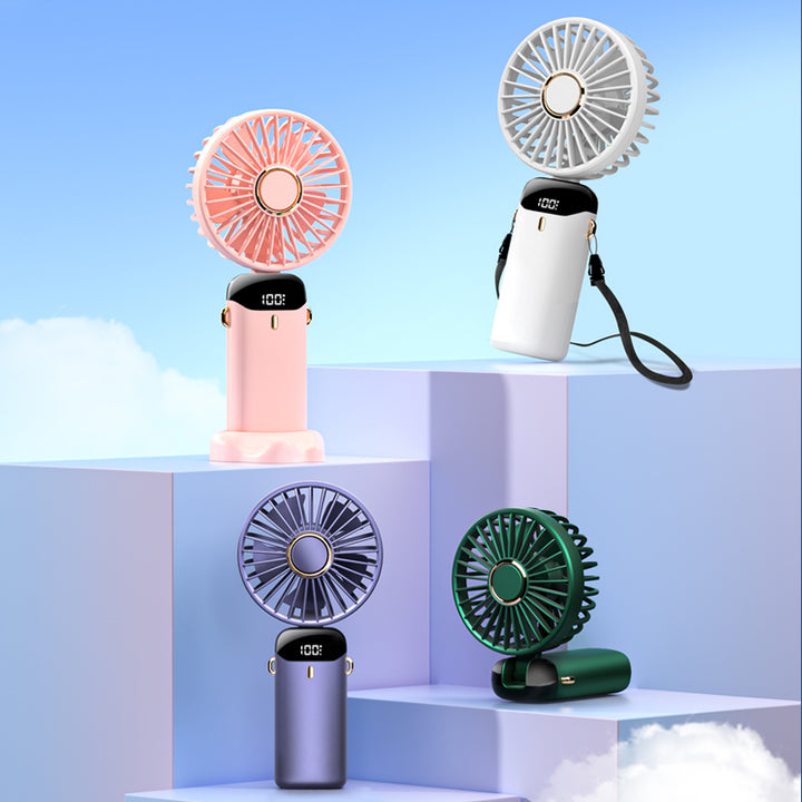 Portable USB Handheld Mini Fan with Phone Stand