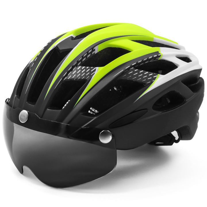 Bicycle Helmet Goggles Integrated Riding Helmet Equipment