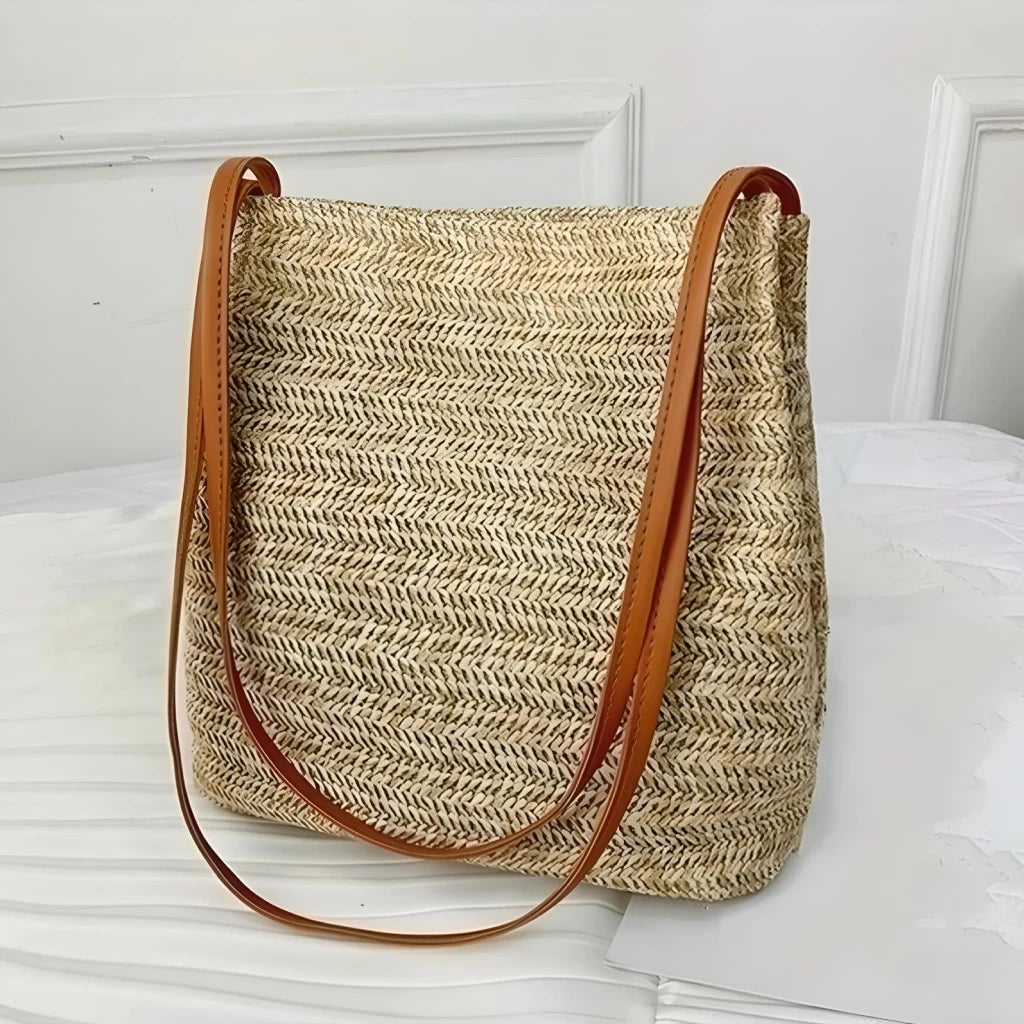 Bohemian Straw Woven Shoulder Bag