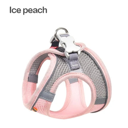 Reflective Breathable Adjustable Dog Harness Vest