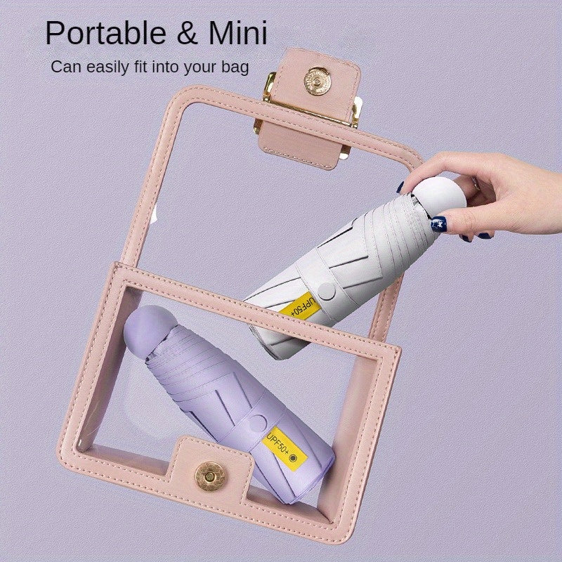 UPF50+ Mini Capsule Folding Umbrella