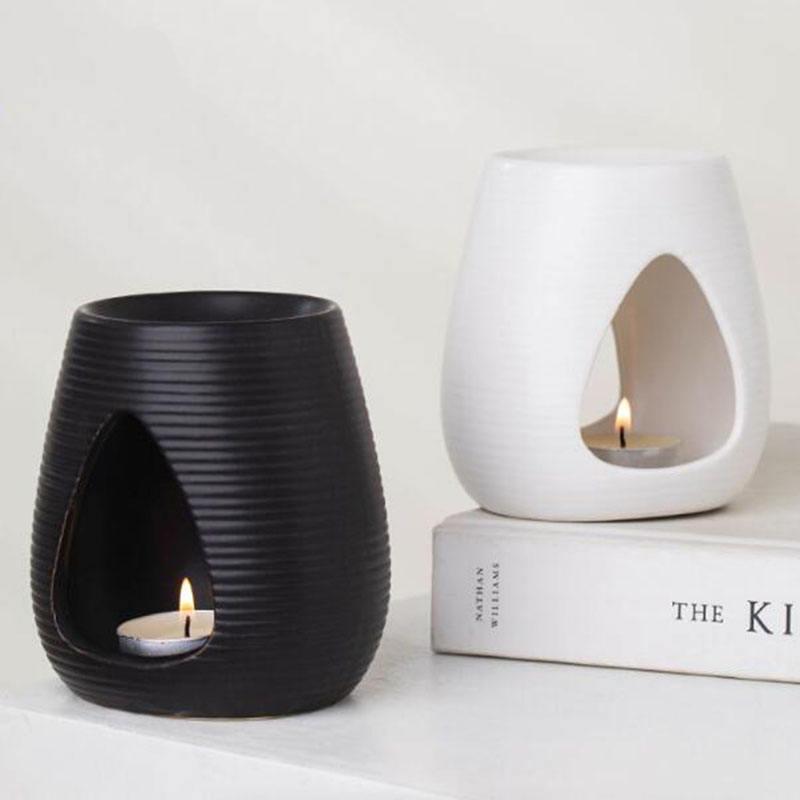 Porcelain Aroma Burner Candle Holder