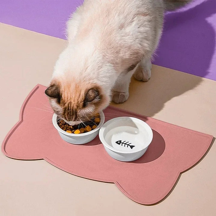 Silicone Waterproof Pet Feeding Mat for Dogs and Cats