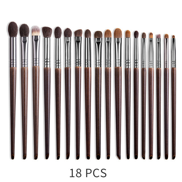 Natural Makeup Brushes Set Eyeshadow Make Up Brush Goat