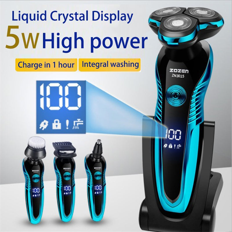 Rechargeable Electric Shaver & Body Hair Clipper