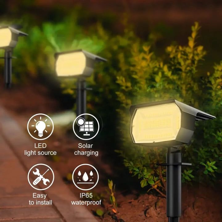 Outdoor Solar Landscape Spotlights