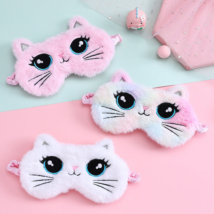 Cute Plush Eye Mask