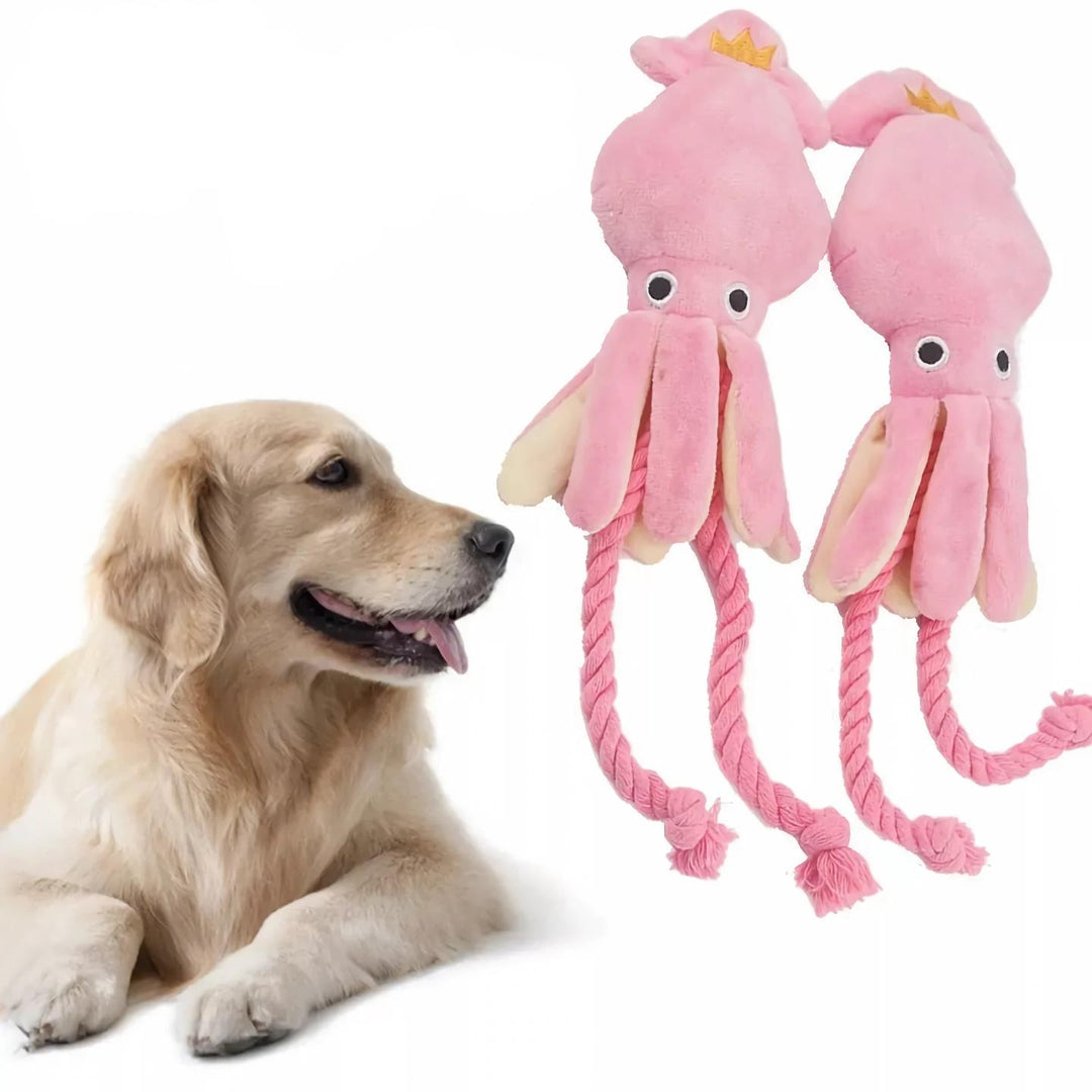 Super Pet Octopus Plush Rope Toy