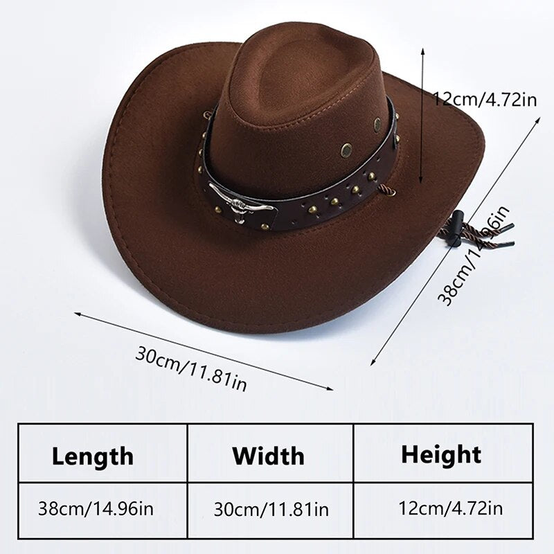 Vintage Western Cowboy Hat