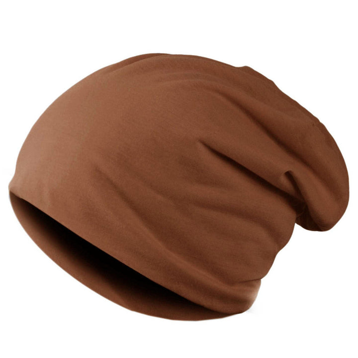 Solid Color Autumn Spring Beanies Hats For Man Male