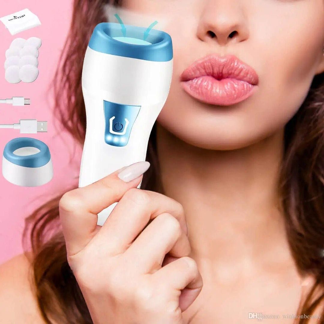 Electric Lip Plumping Enhancer - Portable, Sexy Fuller Lips Tool