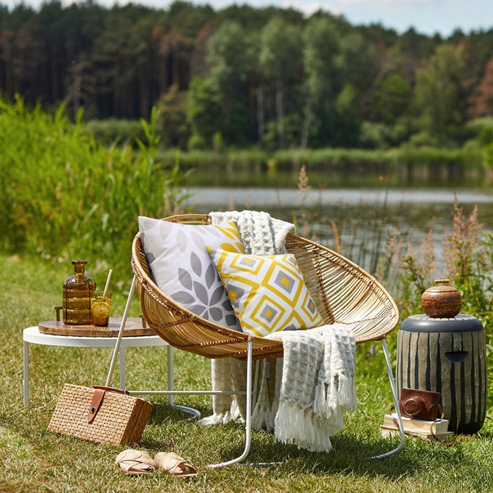 Waterproof Rattan Chair Cushion Covers