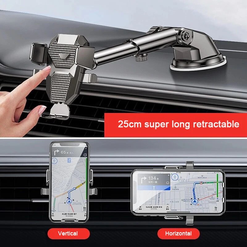 360° Universal Car Phone Holder: Secure Your Device Anywhere!