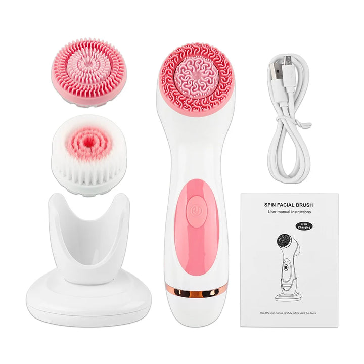 Ultrasonic Facial Cleansing Brush