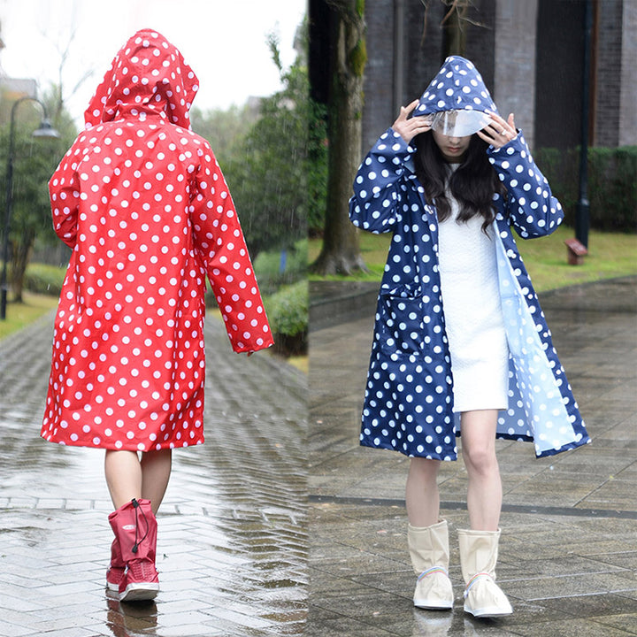 Waterproof Hooded Rain Poncho