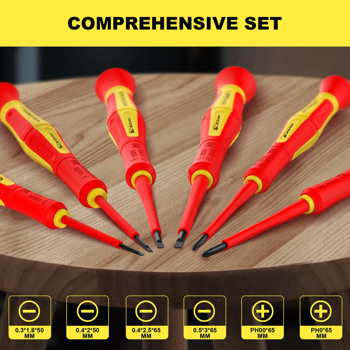 1000V Insulated Electrician Screwdriver Set