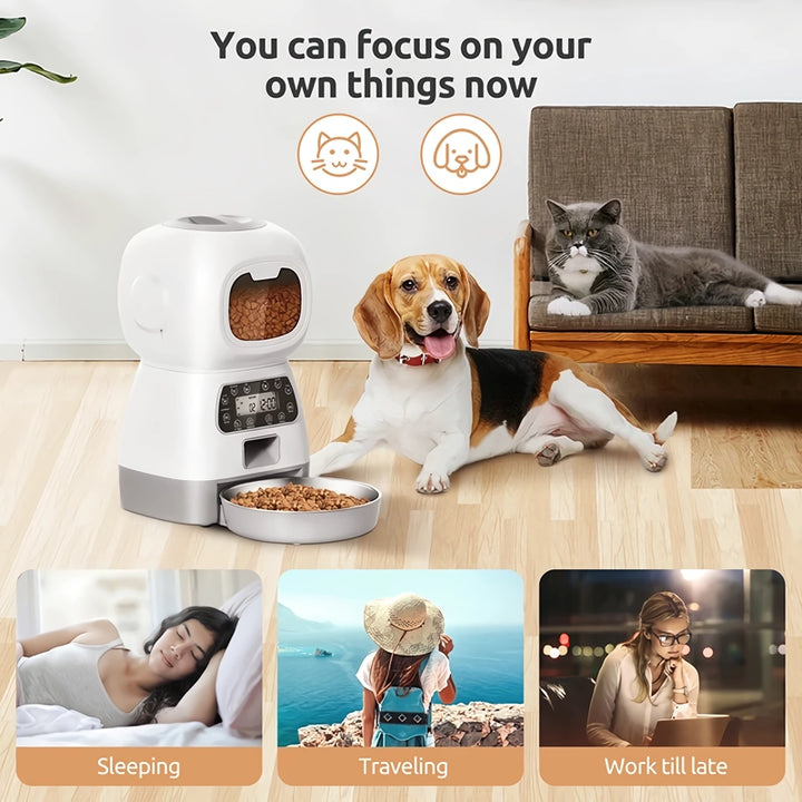 3.5L Smart Automatic Pet Feeder