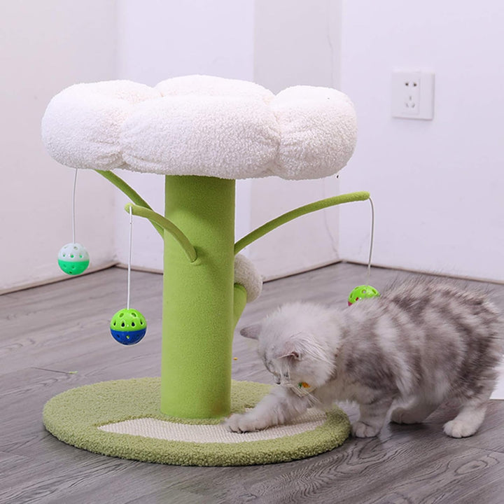 Ultimate Cat Tree Tower with Scratcher Post & Climbing Frame