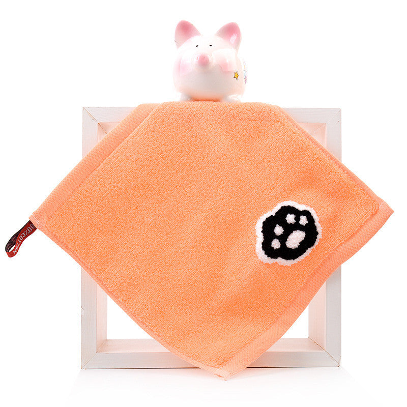 Cartoon Panda Jacquard Cotton Baby Face Towel