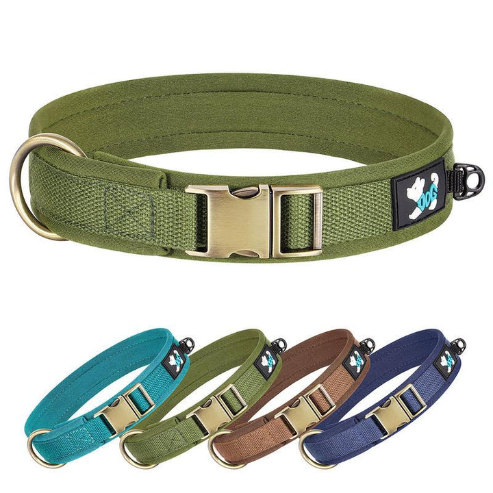 Soft Padded Adjustable Dog Collar for All Breeds