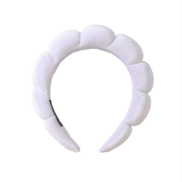 Fluffy Sponge Headband for Women - Puffy Hairband for Makeup, Skincare & Yoga