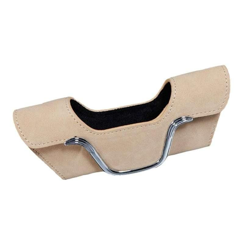 Compact Leather Car Sunglass & Card Holder