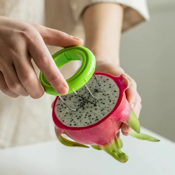 Kiwifruit Peeler and Slicer Tool