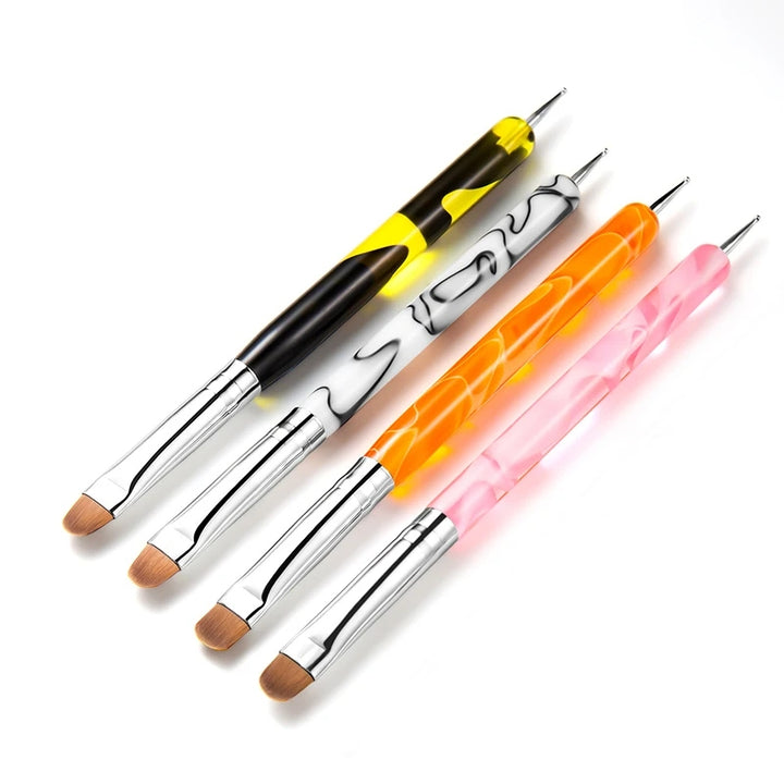 Double-Ended Acrylic Nail Art Brush & Dotting Pen