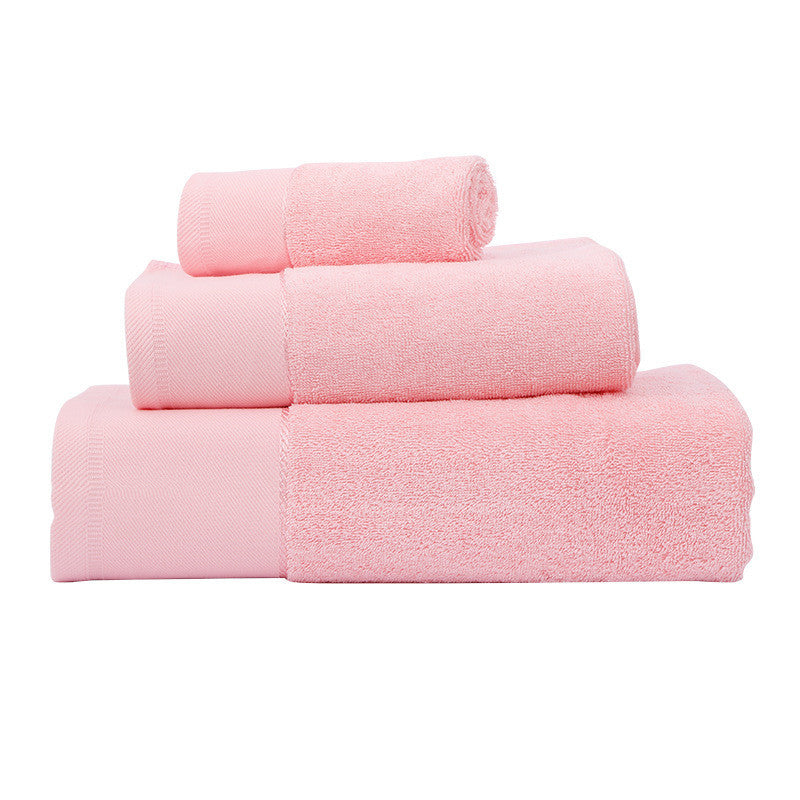 Cotton Towel Bath Towel Three Piece Water Absorbing Gift Towel Bath Towel Set