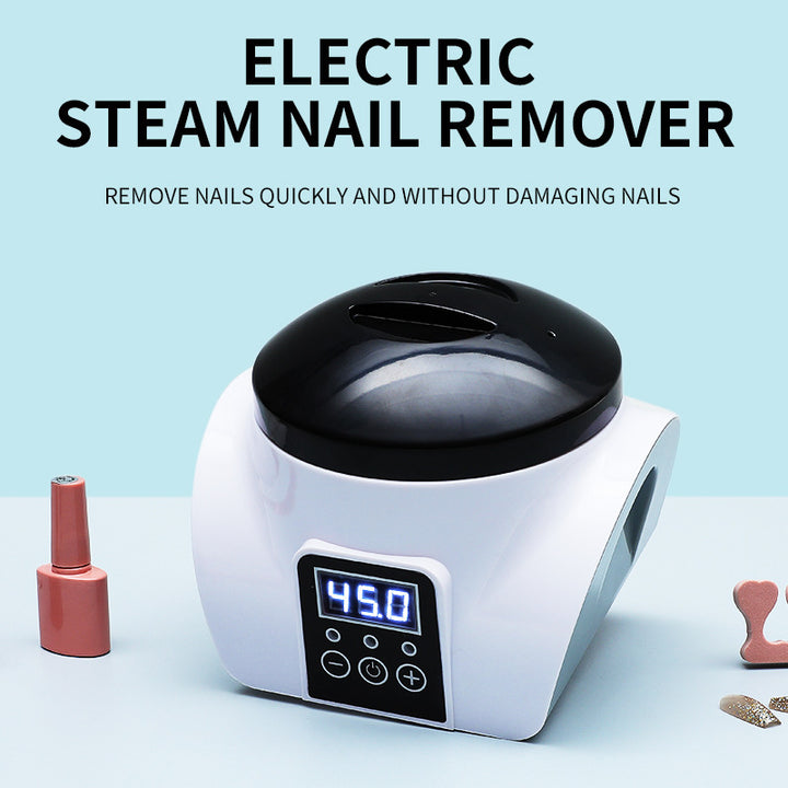 New Smart Electric Steam Nail Polish Remover