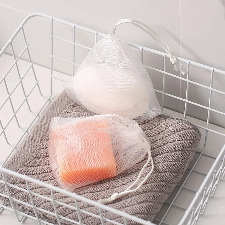 Hangable Foaming Mesh Soap Pouch