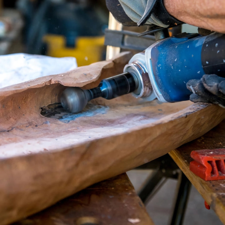 Round Spherical Carving and Grinding Head for Woodworking