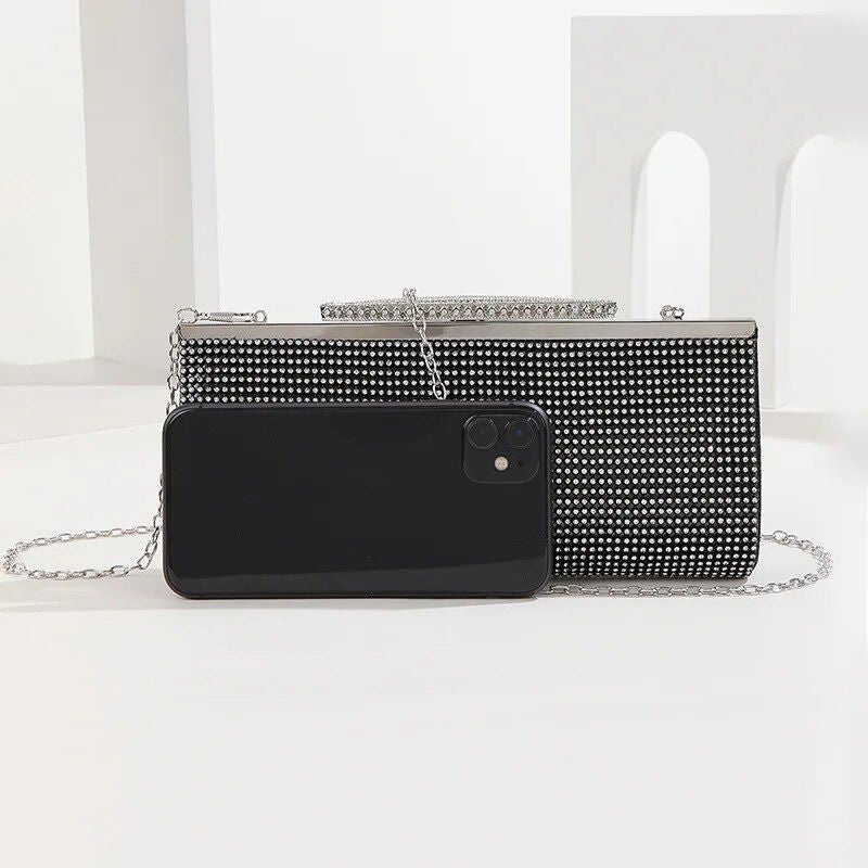 Glamorous Rhinestone Evening Clutch for Women