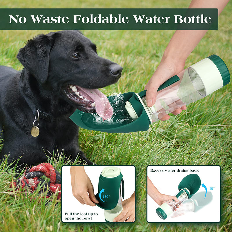 Portable Dog Water Bottle Food Container