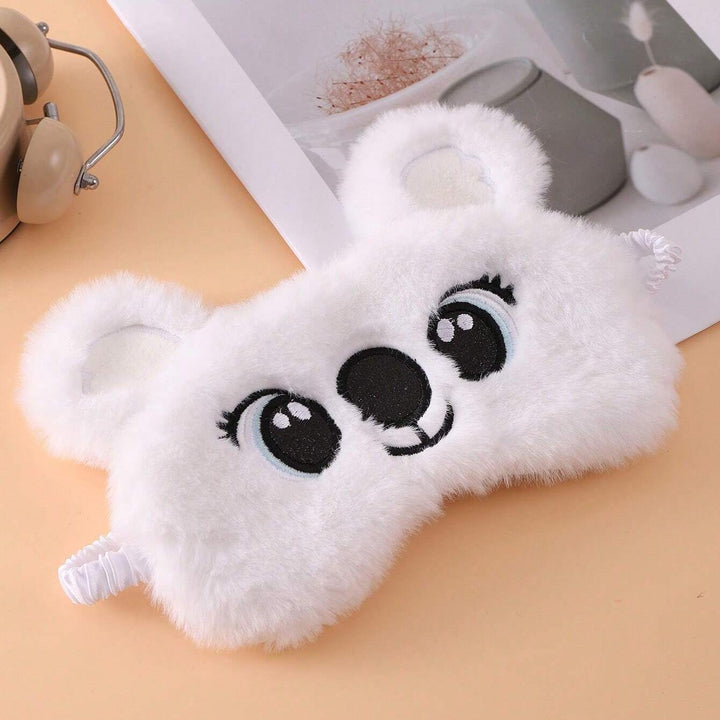 Plush Animal Eye Mask